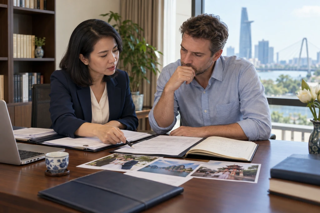 Divorce Cases Between Vietnamese Citizens and Foreigners in Vietnam’s Courts: Legal Practices and Challenges — document preparation and legal review