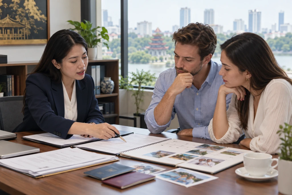 Note about marriage conditions: Conditions that marital relationships involving foreign elements need to be aware of — document preparation and legal review