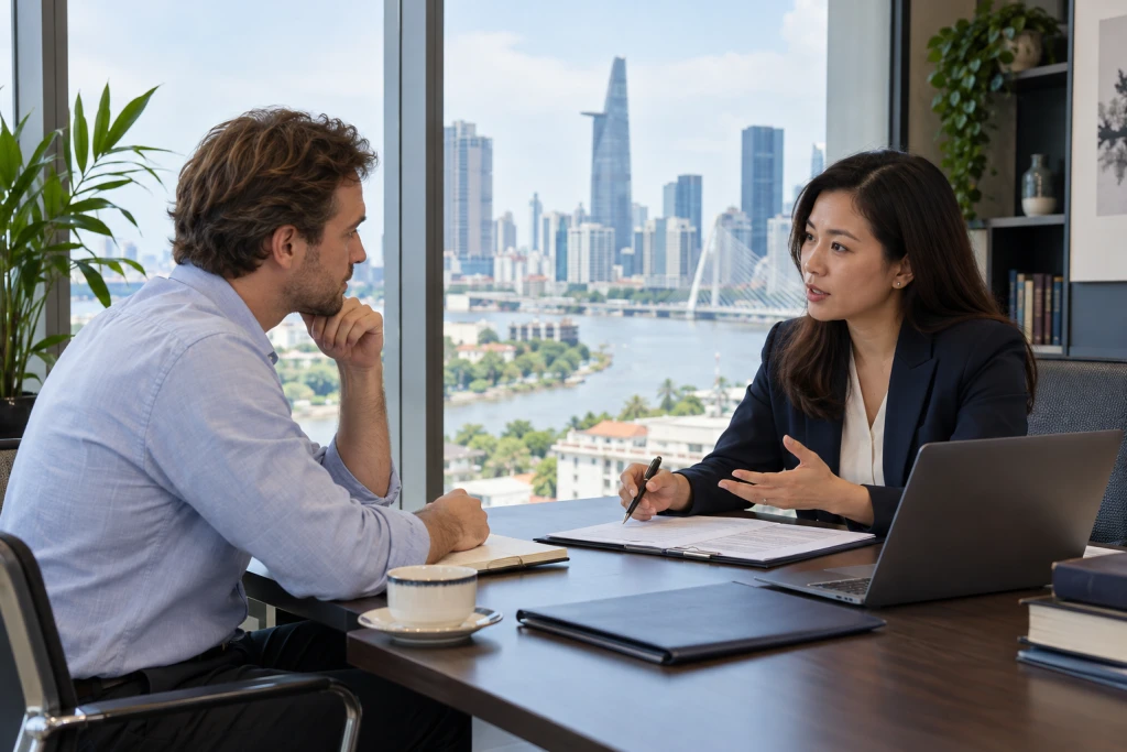 Servicios jurídicos profesionales en Ciudad Ho Chi Minh: Atención de asuntos jurídicos relacionados con elementos extranjeros. — practical consultation and next steps